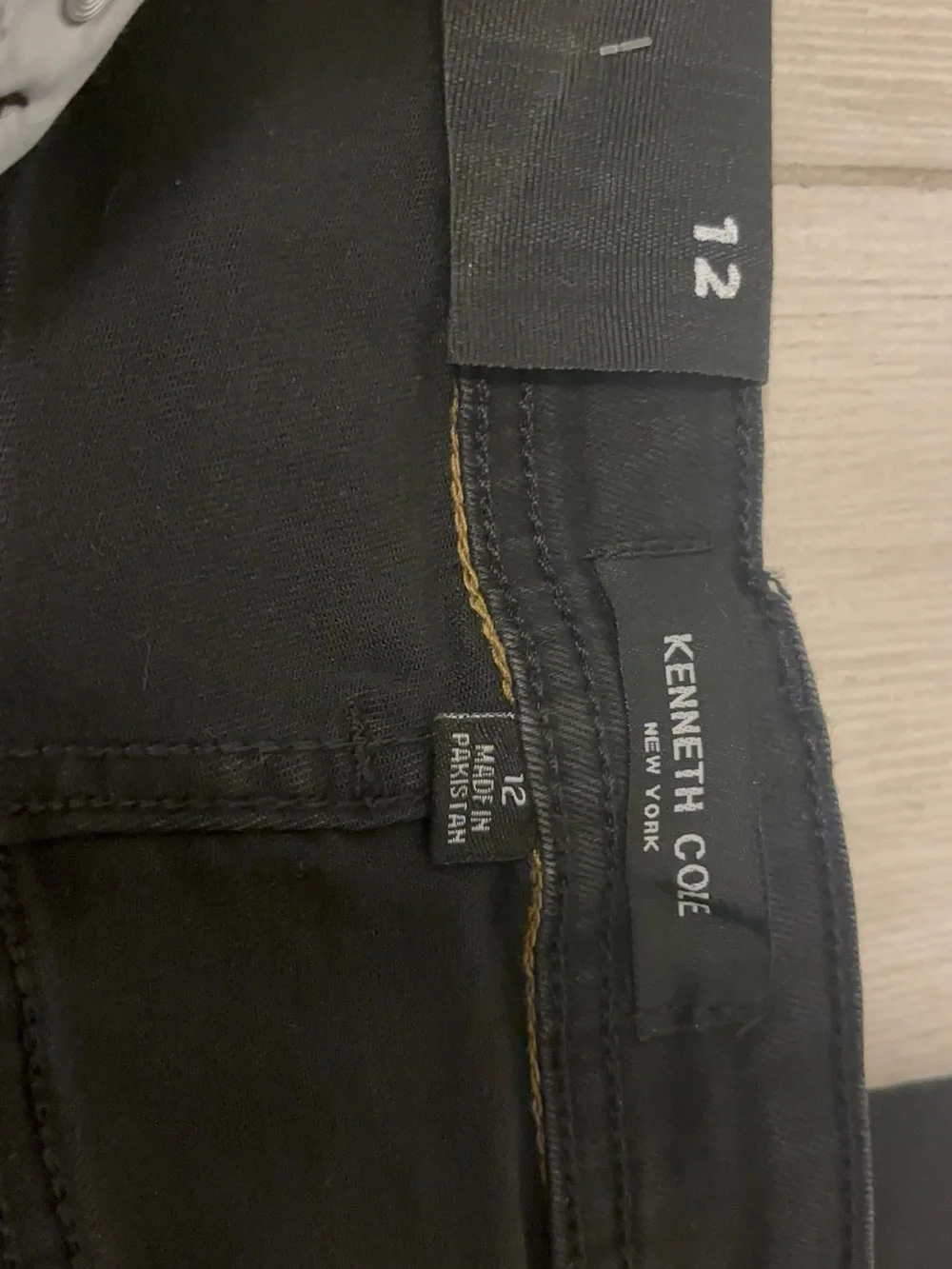 Kenneth Cole Black Straight-Leg Kids Jeans
